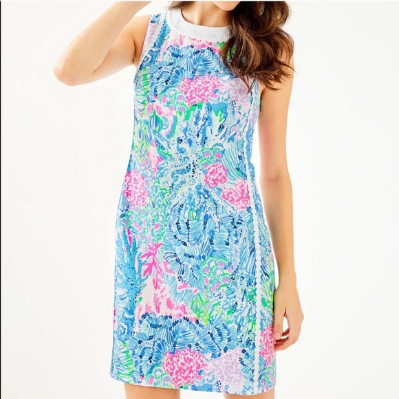 Mila Stretch Shift Dress - Picture 6 of 15